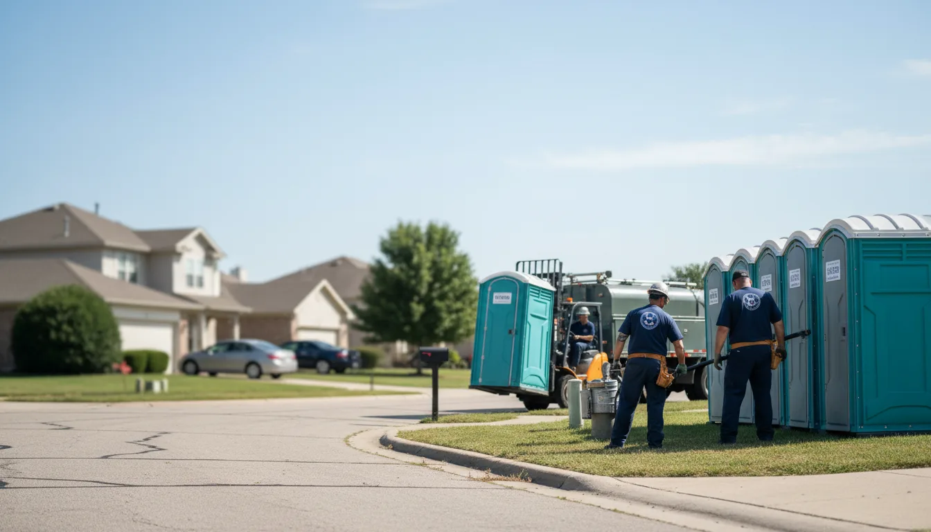 Porta Potty Rental in Sweeny, TX near me